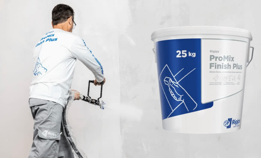 Masa szpachlowa RIGIPS ProMix Finish Plus